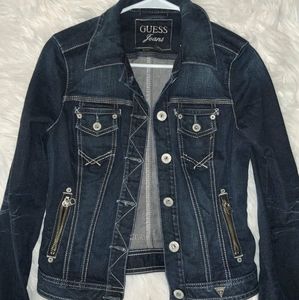 Guess Jean Jacket Medium EUC!!